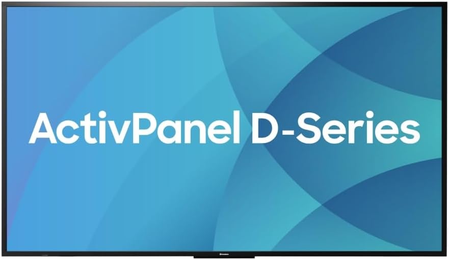 Promethean ActivPanelD 75" Commercial Digital Display, 4K UHD Non-Touch Digital Signage Screen for Announcements, Offices, Schools & Retail, Wall Mount Included, 3-Year Onsite Support