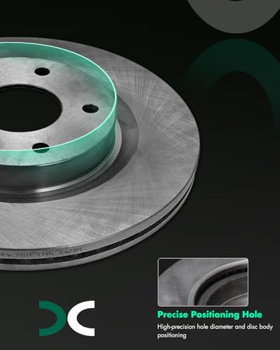 Image of SCITOO Front 11.65 inch Brake Pads and Rotors Kits Fit For Nissan For Altima 2007 2008 2009 2010 2011 2012 2013