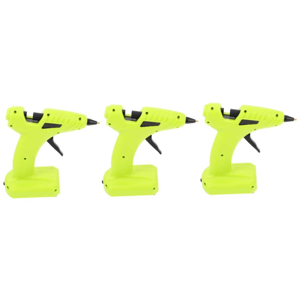 NUOBESTY 3 Pz Per Colla a Caldo Attrezzo Bastoncini Di Colla a Caldo Kit Di Strumenti Stick Di Colla a Caldo Colla a Caldo Senza Fili Bastoncini Di Colla Per Colla Green Addominali