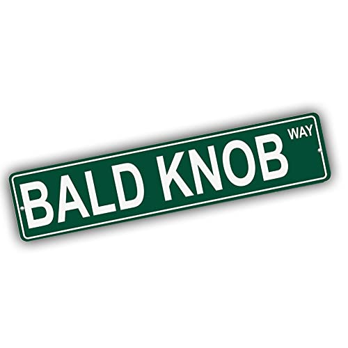Brotherhood Aluminum Street Sign for Bald Knob - Nevada Mountain Wall Decor