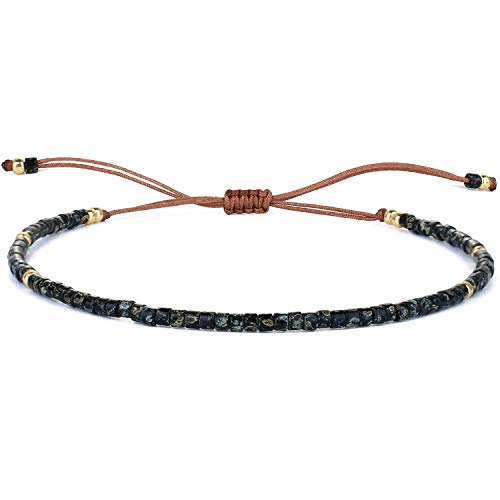 KELITCH Braccialetti regolabili colorati Miyuki perline moda donna bracciali braccialetto amicizia