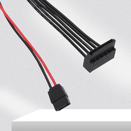 Cable adaptador de alimentación Mini6Pin a SATA 30cm y 35cm miniatura 4