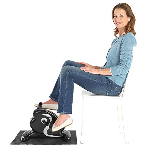 maxVitalis Bewegungstrainer Arm- und Beintrainer 2in1 mit Motor Pedaltrainer mit Trainingsdisplay Massage-Handgriffe… – Bild 4