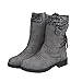 Produktbild UMore Kniehohe Stiefel Damen Schnee Dauerhaft Draussen Thermal Winter Warm Wasserdicht Mittelhoher Stiefel Winterstiefel Fellstiefel