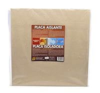 PYRO FEU 24961-6 Isolierplatte, Aluminiumfaser, 850 oC, 50 x 50 cm, Grau