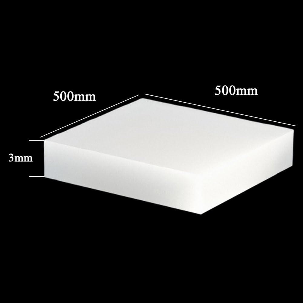 Almohadillas de soporte antivibración de bloques de plástico reutilizables de PP duraderos 1 Uds(500x500x3mm)