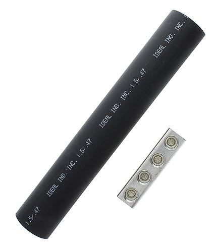 IDEAL Electrical 46-403 Al/Cu Splice Kits, 1/0 AWG - 250 KCmil, 600V, Black