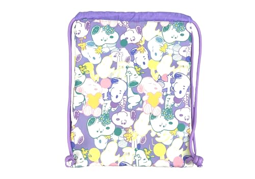 Snoopy sac à dos avec cordes violet CYPBRANDS taille standard