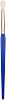 Bdellium Tools Professional Makeup Brush - Golden Triangle 753 Tiny Tapered Blender - With All-Vegan Synthetic Fibers, For Crafting Detailed Eye Looks (Blue, 1pc)