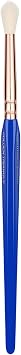 Bdellium Tools Professional Makeup Brush - Golden Triangle 753 Tiny Tapered Blender - With All-Vegan Synthetic Fibers, For Crafting Detailed Eye Looks Blue, 1pc