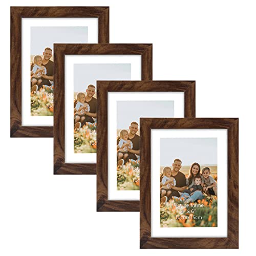 2 Stück Bilderrahmen 15x15 Cm Glas – Schwebender Tischrahmen, Gold, Für Fotos & Kunst