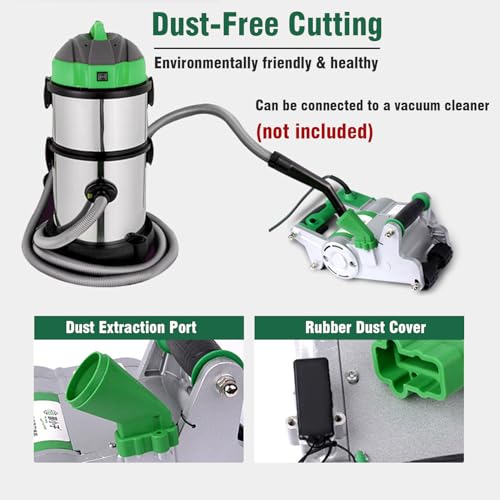 Máquina de corte de ranura de pared de 1100 W, máquina de corte de ranura de pared 2000R/min, formación única sin polvo, 25 35 mm