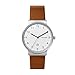 Produktbild Skagen Herren Analog Quarz Uhr mit Leder Armband SKW6433