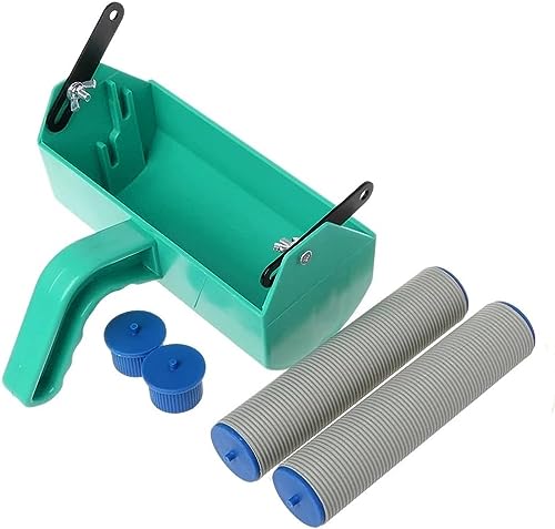 SFQEVHRZ Paint Rollers，Facade Roller， DIY Paint Roller Brush Handle Tool Office Room Wall Painting Decor Home Garden Tool Roller Paint Brush Set