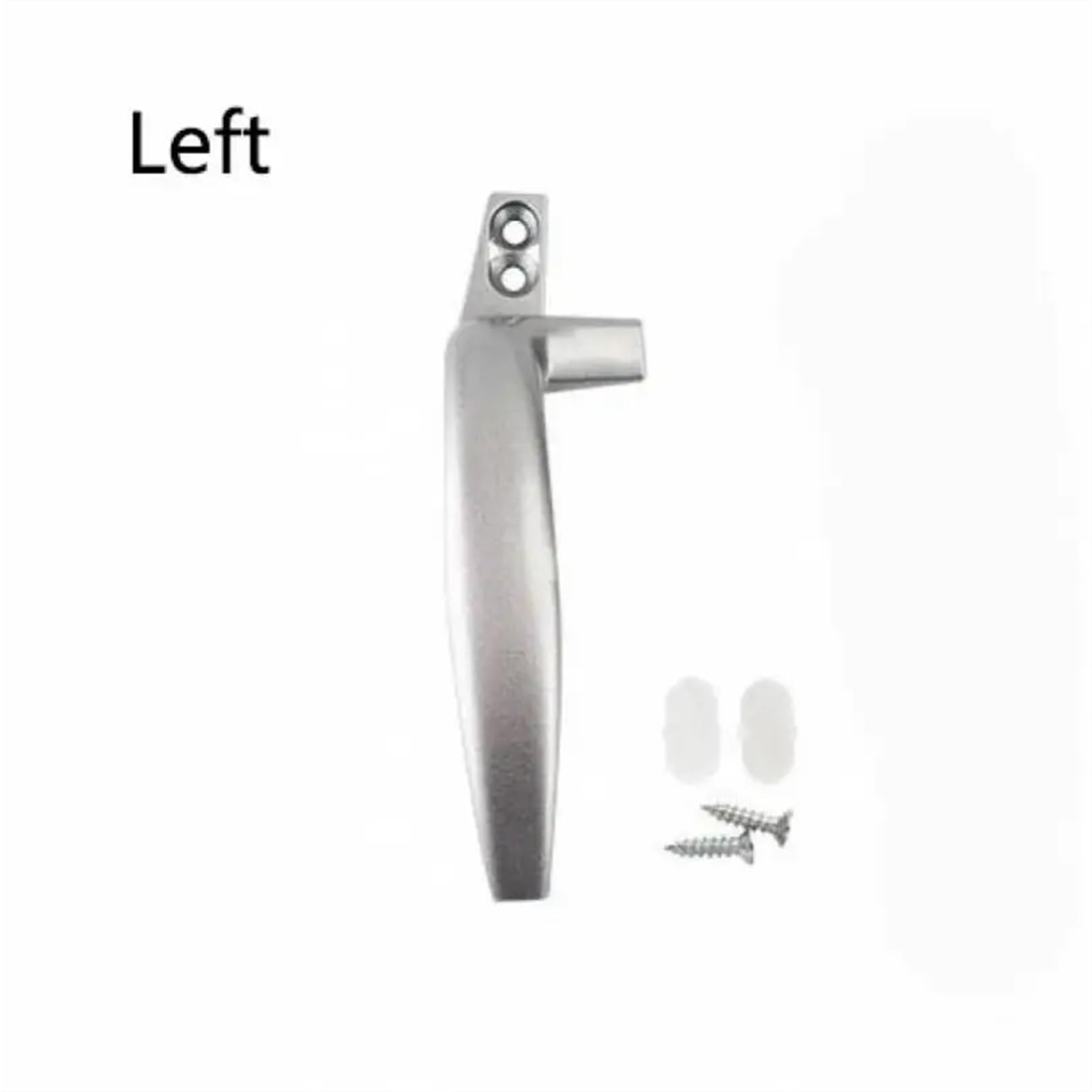 Poignée de fenêtre verrouillable avec clé, Poignée de fenêtre intérieure en Alliage d'aluminium à 7 Lettres