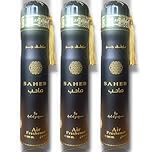 Ard Al Zaafaran Saheb Air Freshener | Dubai Air Freshener | Oud Air spray Pack of 3-300ML | Sold by Bargain Hub