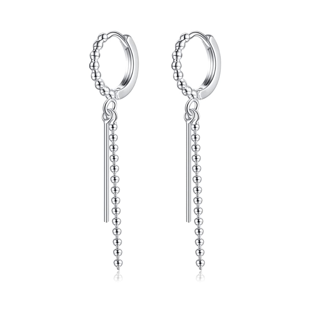 SLUYNZ 925 Sterling Silber CZ Ohrclips Knorpel Ohrringe Ohne