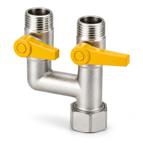 3 Voies Vanne Inverseur 1/2", Adaptateur De Robinet 3 Voies En H