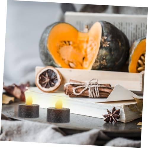 Luces LED decorativas tipo velas eléctricas sin llama de luz cálida 5