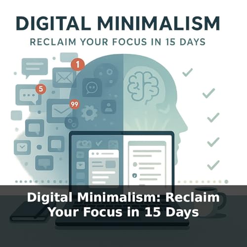 Digital Minimalism: Reclaim Your Focus in 15 Days cover art