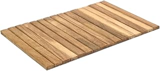 Handcrafted Wooden Slatted Mat – Wood Platform for Kitchen, Home Décor, or Table top Use – Rustic Natural Finish Trivet, Base, or Display Stand,Gift for him/her