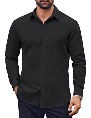 Chemise habillée homme à manches longues pour entretien et mariage