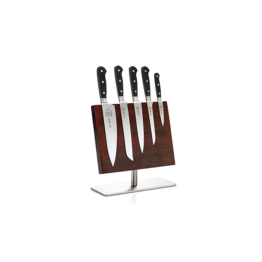 Mercer-Culinary-6-Piece-Renaissance-Board-Magnetic-Knife-Set-11-38-x-9-Stainless-Steel Mercer Culinary 6-Piece Renaissance Board Magnetic Knife Set, 11 3/8 x 9, Stainless Steel
