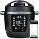 Instant Pot Pro 10-in-1-Multikocher 5,7 l – Schwarz, Schnellkochtopf, Schongarer, Reiskocher, Sauteuse, Joghurtbereiter, Speisenwärmer, Dampfgarer, Vakuumgarer, Backen, NutriBoost™, spülmaschinenfest.