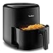 Moulinex Easy Fry Max Friteuse sans huile, Capacité XL de 5 L, Jusqu'à 6 personnes, 10 programmes automatiques, Ecran tactile digital, Gain de temps et d'énergie, air fryer EZ245820