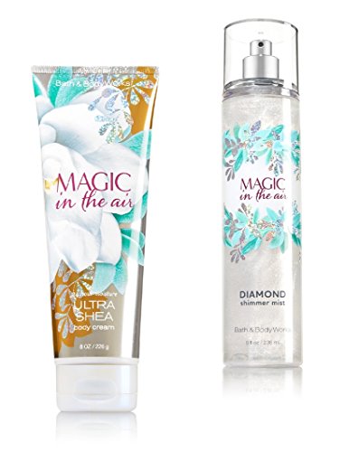 Bath & Body Works ~ Signature Collection ~ Magic in the Air ~ Winter 2016 ~ Diamond Shimmer Mist 8 Oz. & Ultra Shea Body Cream 8 Oz.