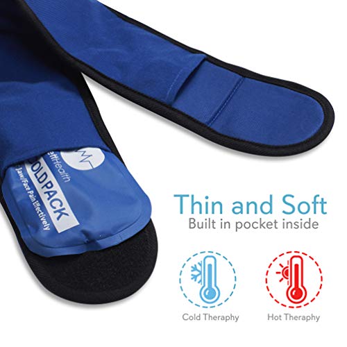 Face Ice Pack Wrap For Tmj Relief, Wisdom Teeth, Jaw, Head And Chin, 4 Reusable Hot And Cold Gel Packs, Pain Relief For Mouth, Oral And Facial Surgery #TOP2