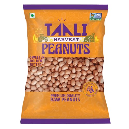 Taali Raw Peanuts 500g (Groundnut/Moongfali/Singdana) Rich In Protein Taali Raw Peanuts 500g (Groundnut/Moongfali/Singdana) Rich In Protein