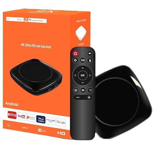 5G WiFi TV Box - 4K Ultra HD Streaming Media Player | HDR10 | Mini Smart Set Top Box | Fast Connectivity