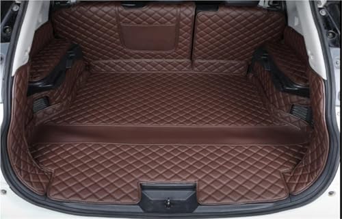 Tapis de coffre Nissan X-Trail T32 5 places protection intégrale marron