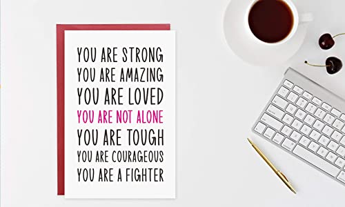 Encouragement Card,Affirmation Card,Thinking Of You Card,Support Card For Patient,Uplifting Card For Friend #TOP2