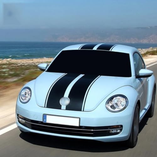 Kit de Rayas del Maletero Trasero del Techo del capó del capó del Coche, para VW, para Escarabajo A5 2011-2018 Calcomanías de Vinilo Pegatinas Accesorios