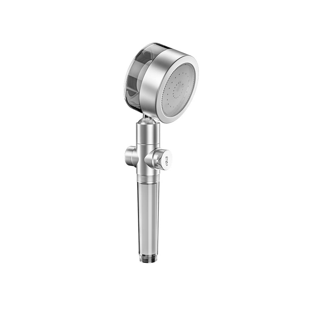 YNIYUJKL Hand Led Shower Head With Water Saving Filter Rainfall Nozzle Adjustable Switch 7 Color Changing