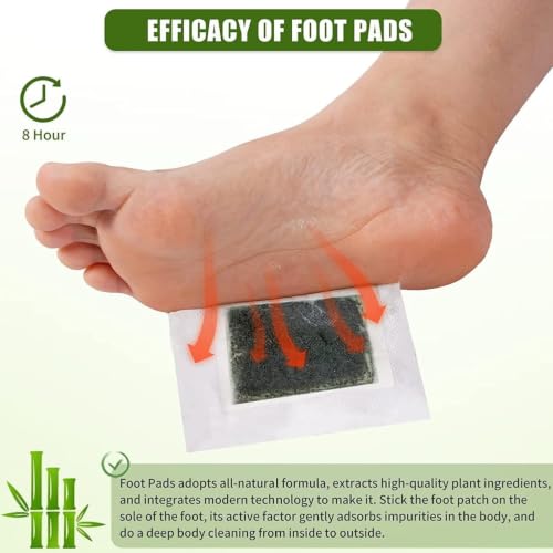 Image of GROOTS Bee Venom foot patch Detox Foot patches Pain Relief Detox patch Cleansing Toxin Remover Foot Pads Detoxify Stress Relief Sleep Patch for Detoxification For Men And Women (1 BOXES = 10 Patches) (5 Box)