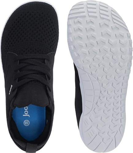Image of Joomra Women's Wide Minimalist Barefoot Shoes | Wide Toe Box Fashion Sneakers | Zero Drop Grippy Sole