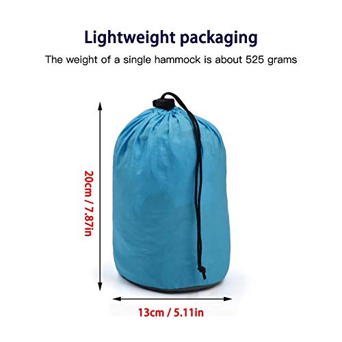 Hamac de camping extérieur TILEZE lit suspendu nylon 210T - 7