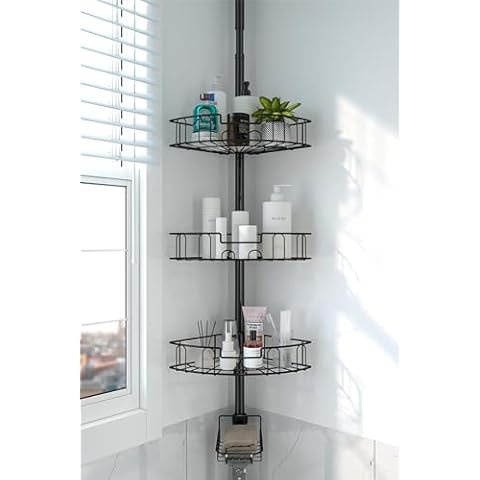 DAKEPOLE Tension Shower Caddy Cover