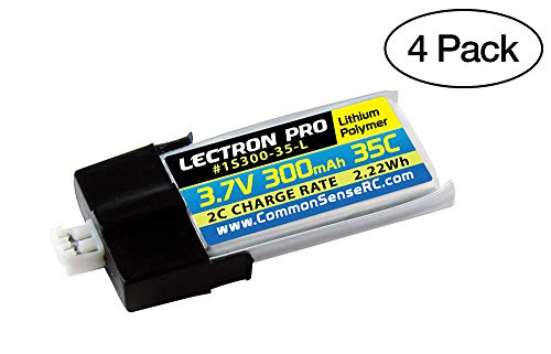 4 Pack Lectron Pro 3 7v 300mah 35c Lip Buy Online In China At Desertcart
