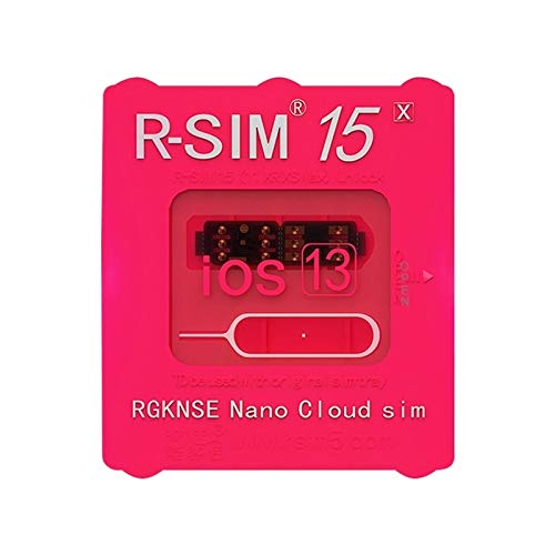 R-SIM 15 Dual CPU Aegis Cloud Upgraded Version iOS 13 System Universal Unlocking Card for iPhone 11 Pro Max, iPhone 11 Pro, iPhone 11, iPhone X, iPhone XS, iPhone 8 & 8 Plus New LKay