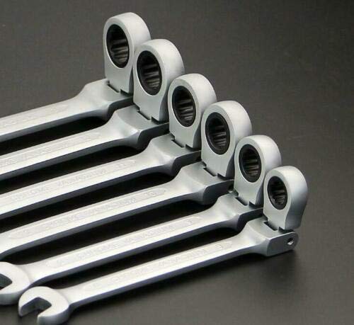 Set Di 22 Chiavi A Cricchetto Fisse - Da 6 A 32 Mm, In Acciaio Resistente, Con Comoda Scatola Portautensili