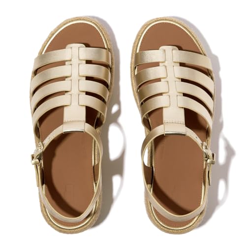 Image of FitFlop Platfforms Espadrille Fisherman Wedge Sandals
