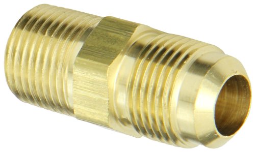 Eaton Weatherhead 48X10 Brass CA360 SAE 45 Degree Flare, Adapter, 1/2