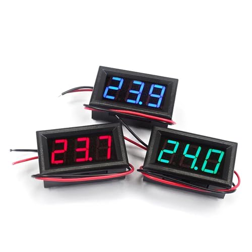 Voltmètre numérique DC fiable avec écran LED vert haute précision - 2