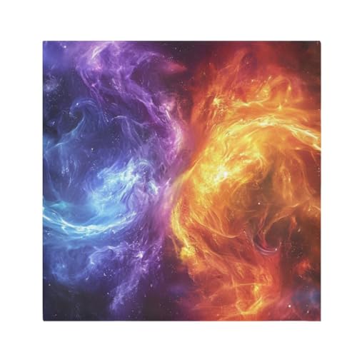 Servilletas de tela Fire and Ice 20 x 20 pulgadas 6 pcs miniatura 1