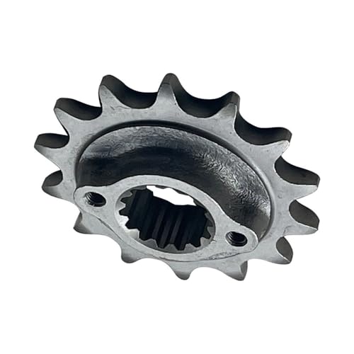 Pignon avant de moto 520 en acier usiné 14 dents pour gamme 916 et 797