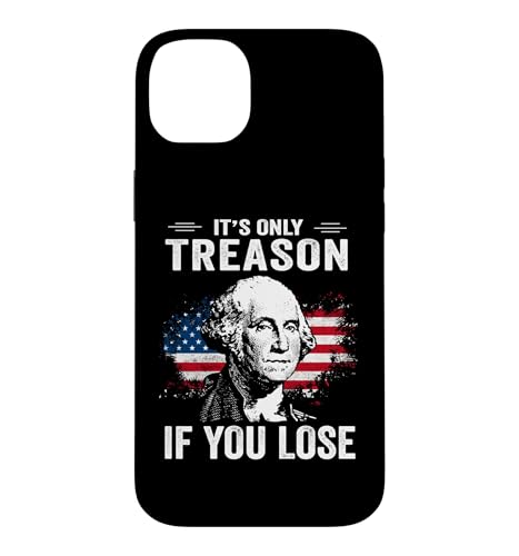 Vintage 4th Of July Its Only Treason If You Lose �X�}�z�P�[�X iPhone 14 Plus �p